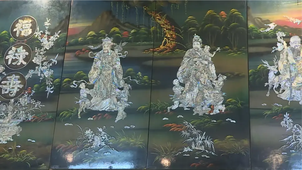 Sản phẩm khảm trai, sơn mài Chuyên Mỹ | Mỗi xã một sản phẩm | 17/11/2025